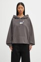 MM6 Maison Margiela bluza bawełniana bawełna szary S62GU0142.M25024.810