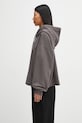 MM6 Maison Margiela bluza bawełniana S62GU0142.M25024.810 szary AW25
