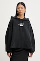 MM6 Maison Margiela bluza bawełniana bawełna czarny S62GU0142.M25024.899