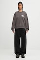 Βαμβακερή μπλούζα MM6 Maison Margiela S62GU0143.M25024.810 γκρί