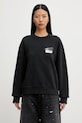 MM6 Maison Margiela bluza bawełniana nadruk czarny S62GU0143.M25024.899