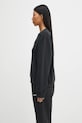 MM6 Maison Margiela bluza bawełniana S62GU0143.M25024.899 czarny AW25
