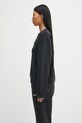 MM6 Maison Margiela bluza bawełniana S62GU0143.M25024.899 czarny AW25