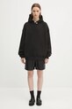 Kenzo bluza bawełniana Gots Oversize With Boke Pin FF62HO4524MB