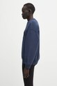 Anine Bing bluza bawełniana jaci A.08.11722 granatowy AW25