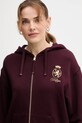 Бавовняна кофта Tommy Hilfiger бордо WW0WW46126