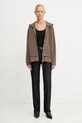 BOSS bluza 50548731 brązowy AW25