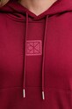 Calvin Klein bluza LV044D204G bordowy