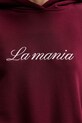Mikina La Mania ROCKY burgundské