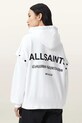 AllSaints bluza bawełniana OMNIUM bawełna biały W268JB