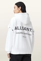 AllSaints felpa in cotone OMNIUM con bianco W268JB
