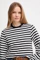 Barbour bluza bawełniana ROBYN LOL0642 granatowy