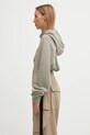 Rick Owens DRKSHDW sweatshirt Collage Gimp DS02E7233.FGM gray AW25