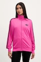 Mikina adidas Originals Firebird bez kapucne ružová JX7866