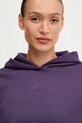 adidas Performance bluza treningowa Cover-up fioletowy JY2667