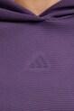 adidas Performance bluza treningowa Cover-up JY2667 fioletowy