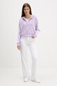 adidas bluza Essentials JY3135 fioletowy AW25