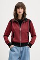adidas Originals bluza Houndstooth pozostałe czerwony JY3461
