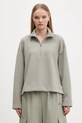 adidas bluza Soft Lux z elastanem zielony JW7422
