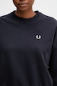 Fred Perry bluza bawełniana damska granatowy G1148