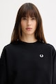 Fred Perry bluza bawełniana czarny G1148