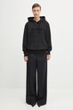 JW Anderson bluza bawełniana Logo Embroidery JW0231.PG1632 czarny