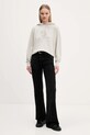 Karl Lagerfeld Jeans bluza bawełniana A4W20004 beżowy AW25