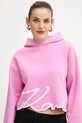 Karl Lagerfeld bluza różowy A4W20039