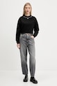 HUGO bluza 50550153 czarny AW25