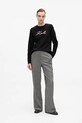Karl Lagerfeld bluză negru A4W20041