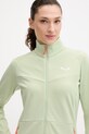Outdoorová mikina Salewa Puez Cammino zelená 00.0000029095