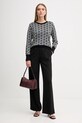 Dkny sweter DJ5R0877 czarny AW25