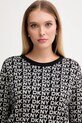 Dkny sweter czarny DJ5R0877