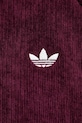 adidas Originals bluza welurowa Velour KS0400 bordowy