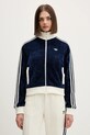 adidas Originals bluza Velour aplikacja granatowy KS7779