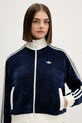 adidas Originals bluza Velour granatowy KS7779