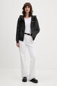 Guess Jeans bluza bawełniana W5BQ14.KCPR1 szary AW25
