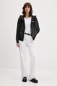 Guess Jeans bluza bawełniana W5BQ14.KCPR1 szary AW25