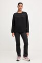 Peak Performance longsleeve sportowy Trail G79810 czarny AW25