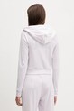 Odzież Juicy Couture bluza welurowa JCWAS225306 fioletowy