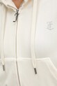 Velurová mikina Juicy Couture JCWAS225306 béžová