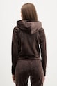 Odzież Juicy Couture bluza welurowa JCWAS225306 brązowy