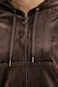 Velurová mikina Juicy Couture JCWAS225306
