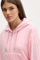 Juicy Couture bluza welurowa różowy JCWAS225310