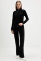 Велюрова кофта Juicy Couture JCWCT225308 чорний AW25
