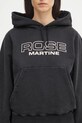 Pamučna dukserica Martine Rose Shrunken crna 625JS01002CW