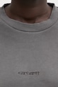 Памучен суичър Carhartt WIP W' Benton Sweat сив I034511.87GD