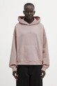 Carhartt WIP bluza bawełniana W' Hooded Benton Sweat z kapturem różowy I034512.1NJGD