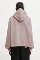 Odzież Carhartt WIP bluza bawełniana W' Hooded Benton Sweat I034512.1NJGD różowy