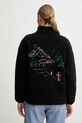 Picture bluza polarowa Nyss Embro bez kaptura czarny WSW0380